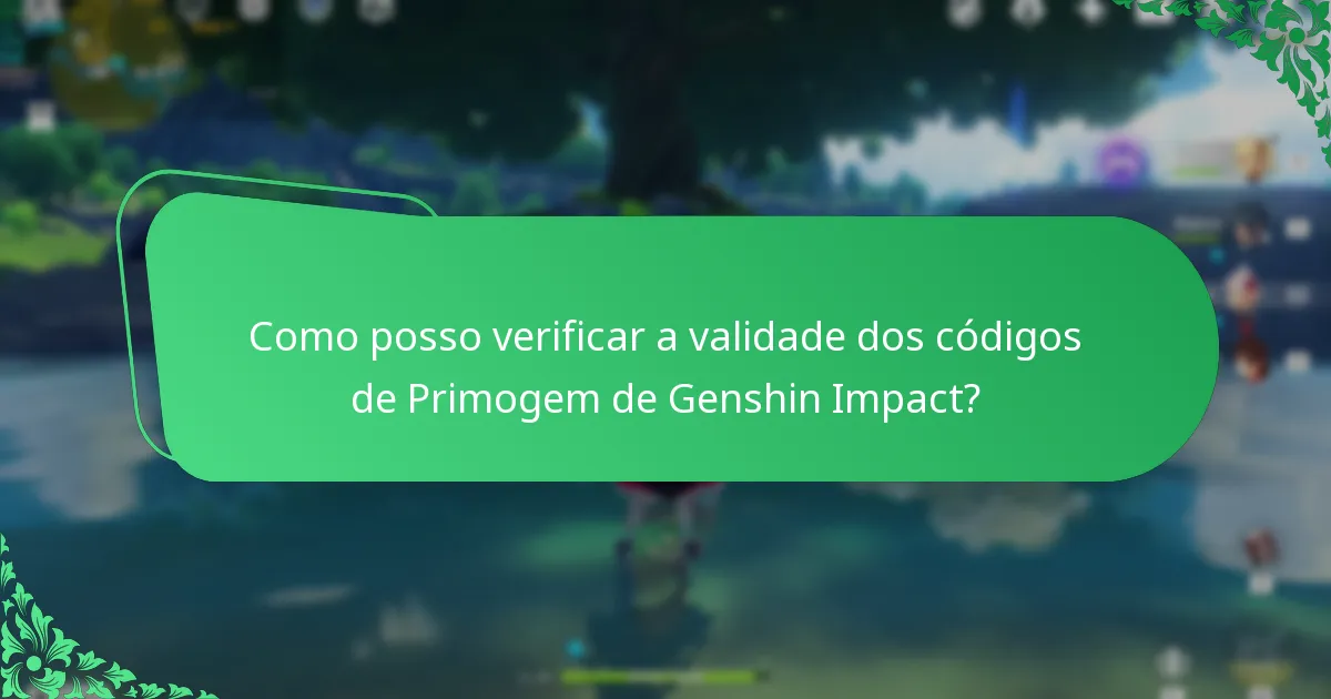 Quando é que os códigos de Primogem de Genshin Impact expiram?