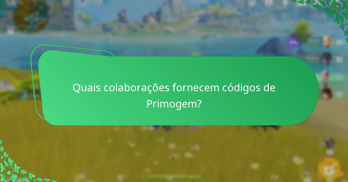 Como resgatar códigos de Primogem em Genshin Impact?