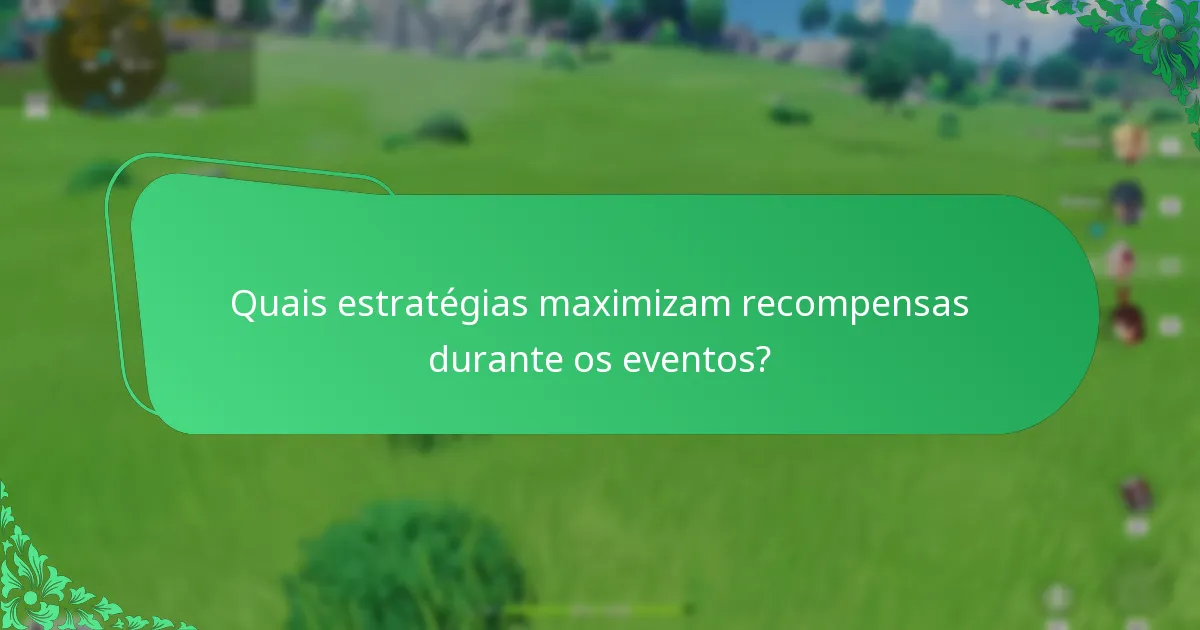 O que recomendam os jogadores experientes para a participação em eventos?
