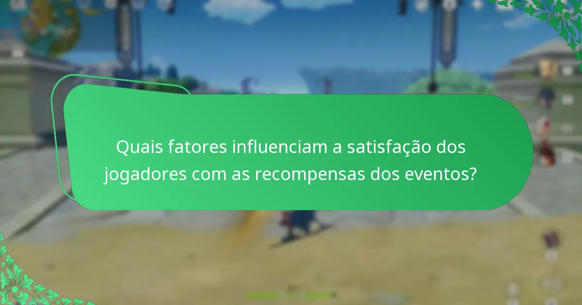 O que revelam os testemunhos dos jogadores sobre as recompensas dos eventos?