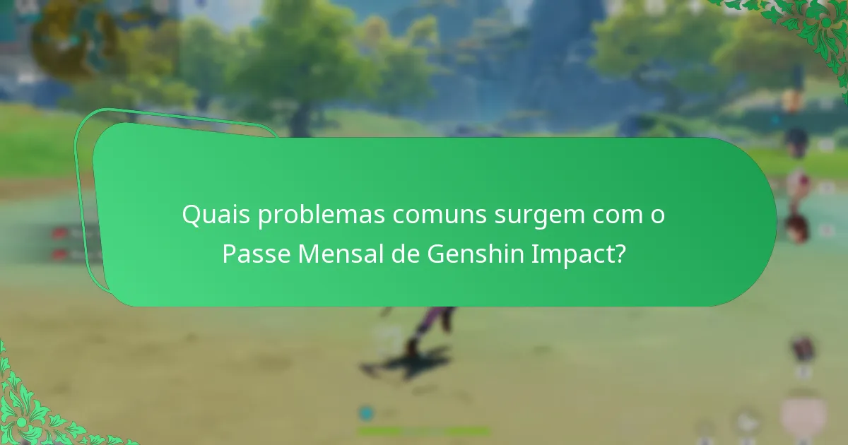 Como se compara o Passe Mensal de Genshin Impact a outros modelos de subscrição?