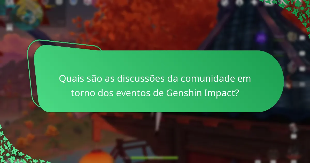 Quais sugestões de melhoria têm os jogadores para eventos futuros?